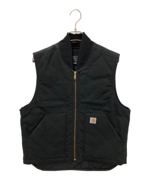 CarHartt（カーハート）CarHartt (カーハート) V01 Insulated Rib Collar ベスト ブラック サイズ:Lの古着・服飾アイテム
