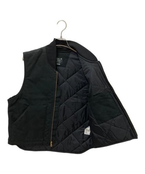 CarHartt（カーハート）CarHartt (カーハート) V01 Insulated Rib Collar ベスト ブラック サイズ:Lの古着・服飾アイテム