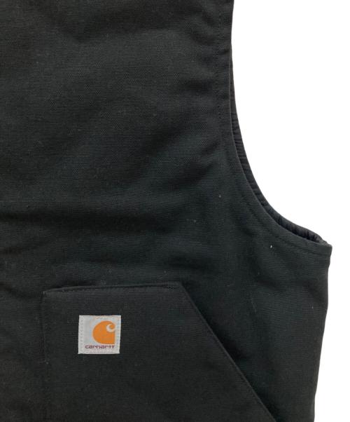 CarHartt（カーハート）CarHartt (カーハート) V01 Insulated Rib Collar ベスト ブラック サイズ:Lの古着・服飾アイテム
