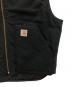 中古・古着 CarHartt (カーハート) V01 Insulated Rib Collar ベスト ブラック サイズ:L：10000円