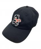 HUMAN MADE×UNDERCOVERヒューマンメイド×アンダーカバー）の古着「6PANEL TWILL CAP　6パネルツイルキャップ」｜ブラック