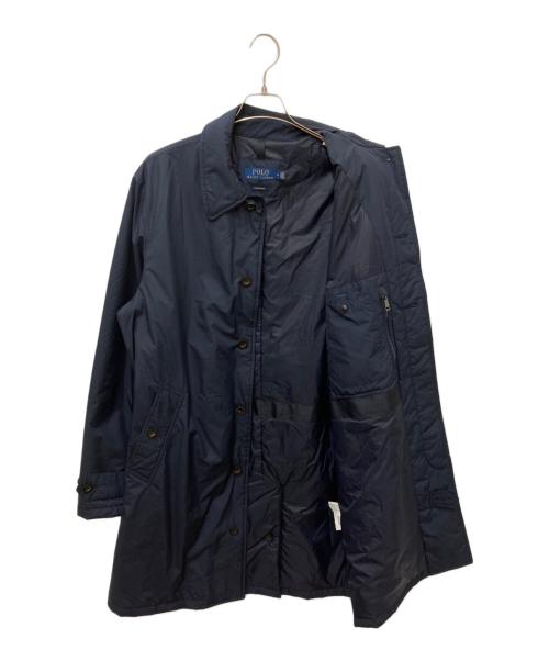 POLO RALPH LAUREN（ポロ・ラルフローレン）POLO RALPH LAUREN (ポロ・ラルフローレン) PERFORMANCE/ステンカラーコート ネイビー サイズ:Ｍの古着・服飾アイテム