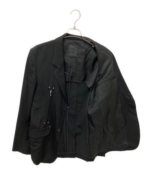 s'yte（サイト）s'yte (サイト) Studs Jacket　スタッズジャケット ネイビー サイズ:Ｓの古着・服飾アイテム