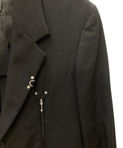 s'yte（サイト）s'yte (サイト) Studs Jacket　スタッズジャケット ネイビー サイズ:Ｓの古着・服飾アイテム