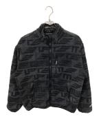 SUPREMEシュプリーム）の古着「geo reversible windstopper fleece jacket」｜ブラック