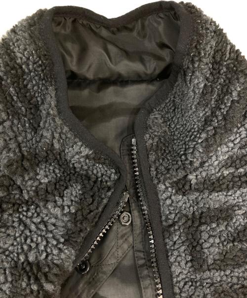 SUPREME（シュプリーム）Supreme (シュプリーム) geo reversible windstopper fleece jacket ブラック サイズ:Sの古着・服飾アイテム