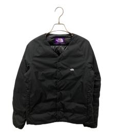 THE NORTHFACE PURPLELABEL（ザ・ノースフェイス パープルレーベル）の古着「Down Cardigan　ダウンカーディガン」｜ブラック