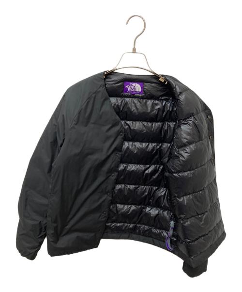 THE NORTHFACE PURPLELABEL（ザ・ノースフェイス パープルレーベル）THE NORTHFACE PURPLELABEL (ザ・ノースフェイス パープルレーベル) Down Cardigan　ダウンカーディガン ブラック サイズ:WSの古着・服飾アイテム