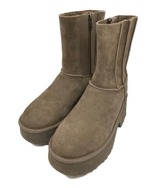 UGG（アグ）UGG (アグ) Classic Twin Seam New Heights ブラウン サイズ:25の古着・服飾アイテム
