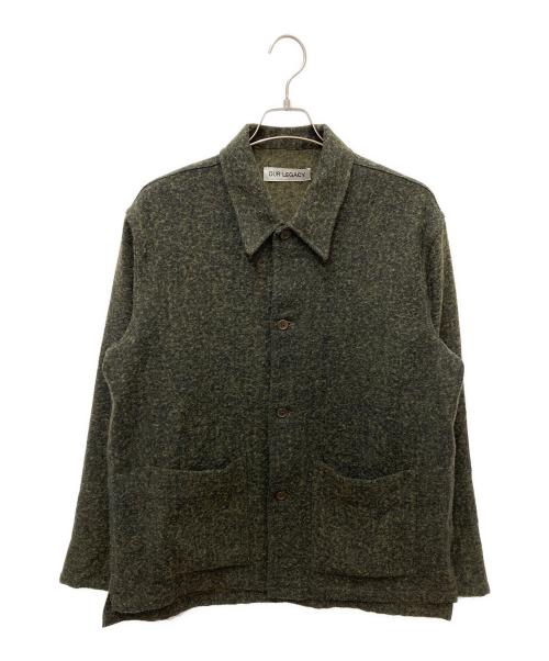 OUR LEGACY（アワーレガシー）OUR LEGACY (アワーレガシー) HAVEN JACKET　ヘブンジャケット グリーン サイズ:記載なしの為実寸参照の古着・服飾アイテム