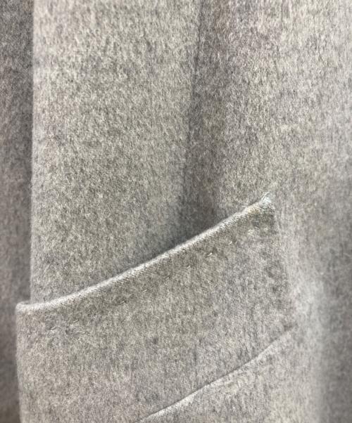 23区（ニジュウサンク）23区 (ニジュウサンク) フーデッドコート グレー サイズ:36の古着・服飾アイテム