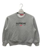 SUPREMEシュプリーム）の古着「Established Crewneck」｜グレー
