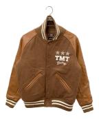 TMT×MARBLESティーエムティー×マーブルズ）の古着「Varsity Jacket」｜ブラウン