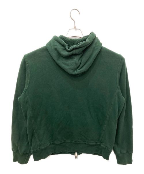 POLO RALPH LAUREN（ポロ・ラルフローレン）POLO RALPH LAUREN (ポロ・ラルフローレン) ダブルフェイス裏サーマルパーカー グリーン サイズ:Lの古着・服飾アイテム