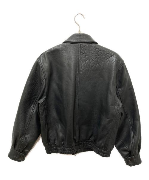 JOURNAL STANDARD（ジャーナルスタンダード）JOURNAL STANDARD (ジャーナルスタンダード) ラム ダッド レザー ヴィンテージジャケット ブラック サイズ:Mの古着・服飾アイテム