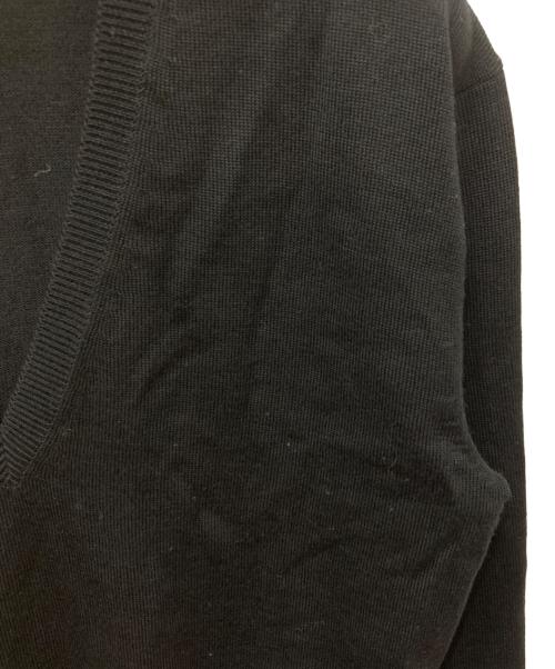 SINME（シンメ）SINME (シンメ) Vネックニット ブラック サイズ:Mの古着・服飾アイテム