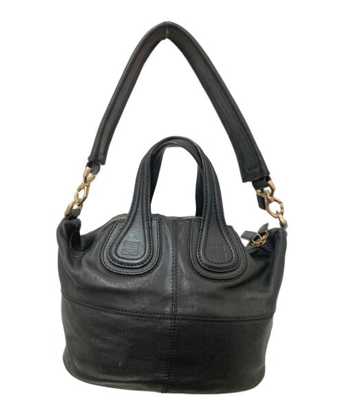 GIVENCHY（ジバンシィ）GIVENCHY (ジバンシィ) 2WAY ナイチンゲールバッグ ブラックの古着・服飾アイテム