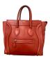 CELINE（セリーヌ）の古着「レザー ラゲージ トートバッグ」｜レッド
