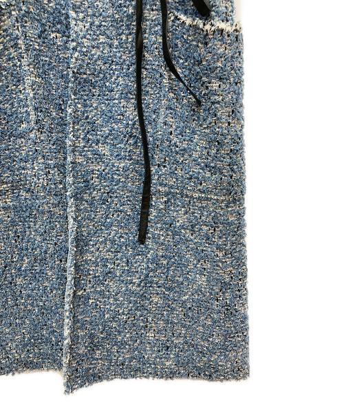 BLAMINK（ブラミンク）BLAMINK (ブラミンク) ロングジレ ブルー サイズ:36 未使用品の古着・服飾アイテム