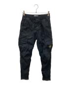 STONE ISLANDストーンアイランド）の古着「パッチカーゴパンツ」｜ブラック