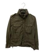 ASPESIアスペジ）の古着「M65 ガーメントダイ ジャケット」｜グリーン