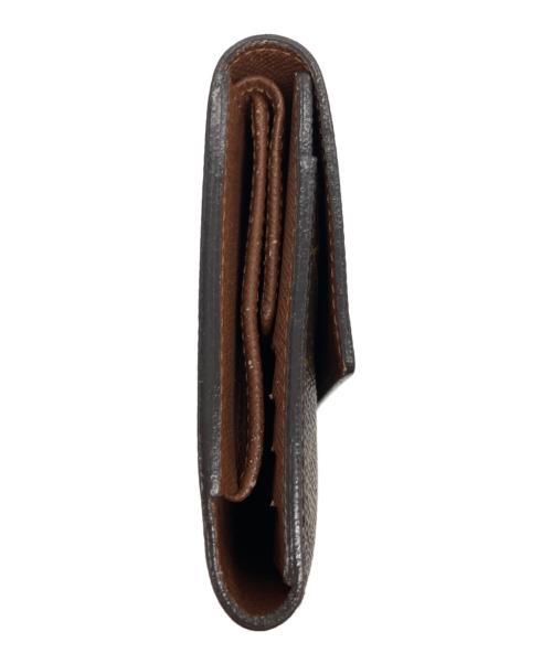 LOUIS VUITTON（ルイ ヴィトン）LOUIS VUITTON (ルイ ヴィトン) 3つ折り財布　モノグラム　ポルトトレゾール・インターナショナル ブラウンの古着・服飾アイテム