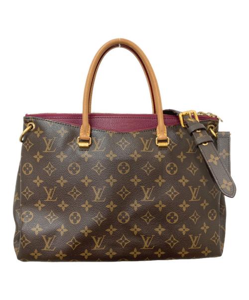 LOUIS VUITTON（ルイ ヴィトン）LOUIS VUITTON (ルイ ヴィトン) 2WAYバッグ　モノグラム　パラス ブラウン・ベージュの古着・服飾アイテム