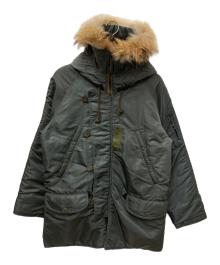AVIREX（アヴィレックス）の古着「N-3B VINTAGE フライトジャケット」｜カーキ