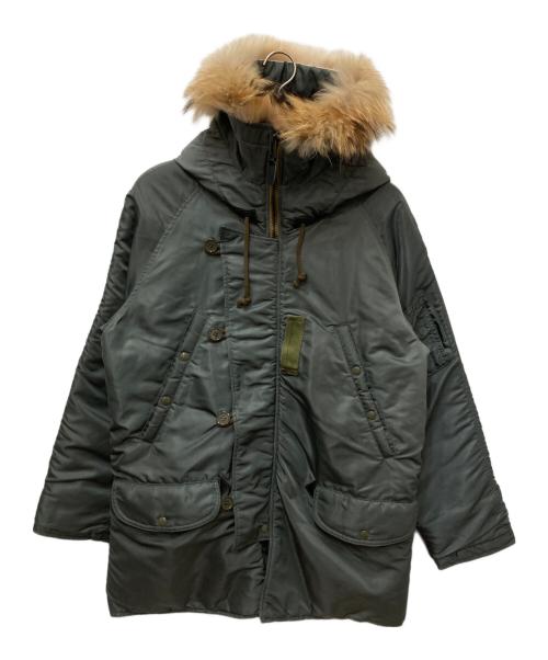 AVIREX（アヴィレックス）AVIREX (アヴィレックス) N-3B VINTAGE フライトジャケット カーキ サイズ:Lの古着・服飾アイテム