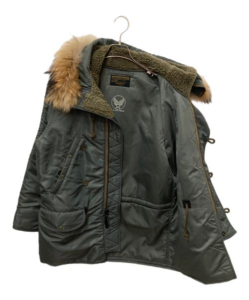 AVIREX（アヴィレックス）AVIREX (アヴィレックス) N-3B VINTAGE フライトジャケット カーキ サイズ:Lの古着・服飾アイテム