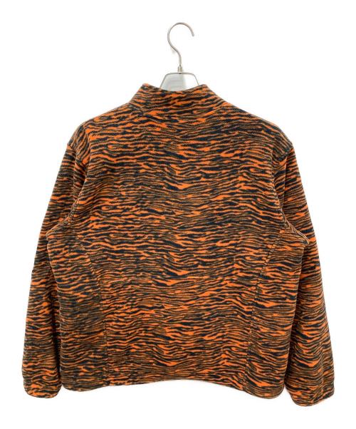 SUPREME（シュプリーム）Supreme (シュプリーム) Polartec Half Zip Pullover Tiger オレンジ サイズ:Mの古着・服飾アイテム