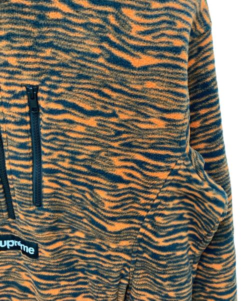 SUPREME（シュプリーム）Supreme (シュプリーム) Polartec Half Zip Pullover Tiger オレンジ サイズ:Mの古着・服飾アイテム