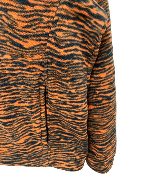 SUPREME（シュプリーム）Supreme (シュプリーム) Polartec Half Zip Pullover Tiger オレンジ サイズ:Mの古着・服飾アイテム