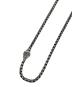 DIESEL (ディーゼル) Ｄロゴチェーンネックレス：10000円