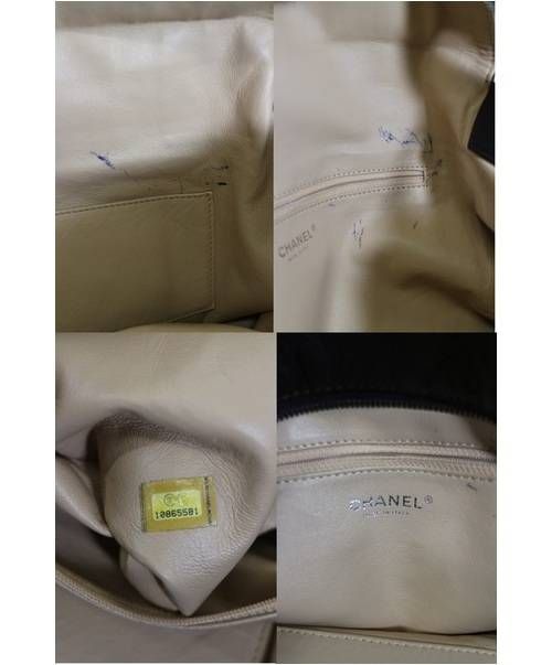 CHANEL（シャネル）CHANEL (シャネル) チェーンレザートートバッグ バーガンディー ラグジュアリーラインの古着・服飾アイテム