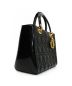 Christian Dior (クリスチャン ディオール) レディディオールカナージュハンドバッグ ブラック レディディオール：97800円