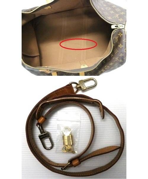LOUIS VUITTON（ルイ ヴィトン）LOUIS VUITTON (ルイ・ヴィトン) ボストンバッグ キーポルバンドリエール55　モノグラム M41414 FL0030の古着・服飾アイテム