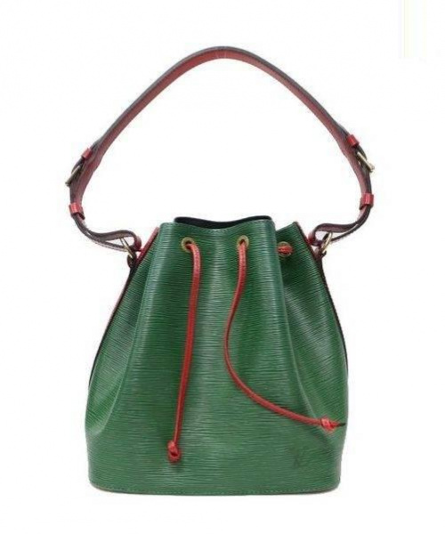 LOUIS VUITTON（ルイ ヴィトン）LOUIS VUITTON (ルイヴィトン) プチノエ ボルネオグリーン×リアンレッド サイズ:- エピ 　プチノエ　M44147の古着・服飾アイテム