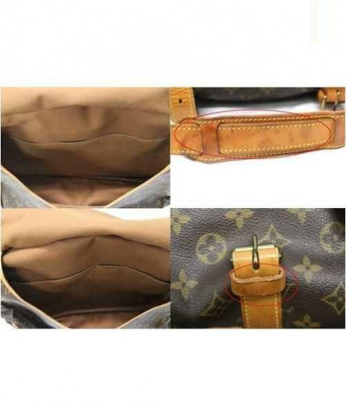 LOUIS VUITTON（ルイ ヴィトン）LOUIS VUITTON (ルイヴィトン) ソミュールGM ブラウン サイズ:GM モノグラム M42252 AR8904の古着・服飾アイテム