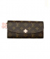 LOUIS VUITTON（ルイヴィトン）の古着「 ポルトフォイユ・エミリー」｜ブラウン