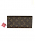 LOUIS VUITTON (ルイヴィトン)  ポルトフォイユ・エミリー ブラウン サイズ:- 未使用品 モノグラム　M64202　 ポルトフォイユ・エミリー：62800円