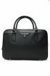PRADA（プラダ）の古着「サフィアーノミニハンドバッグ」｜ブラック