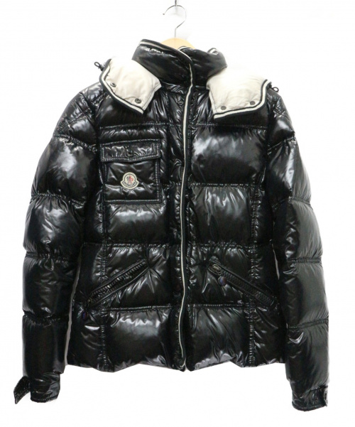MONCLER（モンクレール）MONCLER (モンクレール) ダウンジャケット ブラック サイズ:1の古着・服飾アイテム
