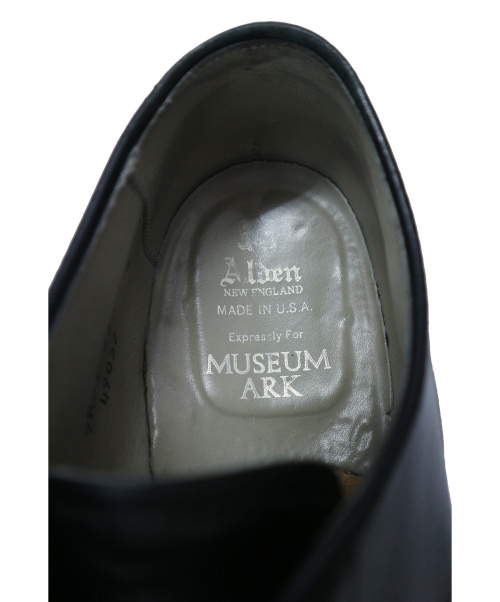 Alden（オールデン）ALDEN (オールデン) ボックスカーフOXFORD SHOES ブラック サイズ:8 B/D last:ミリタリー 49037 ARKnets別注　の古着・服飾アイテム