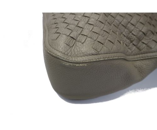 BOTTEGA VENETA（ボッテガベネタ）BOTTEGA VENETA (ボッテガヴェネタ) イントレチャート ナッパチェーンバッグ ベージュ B06391232Bの古着・服飾アイテム