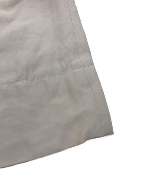 ENOF（イナフ）ENOF (イナフ) ステンカラーコート long coat アイボリー サイズ:Lの古着・服飾アイテム