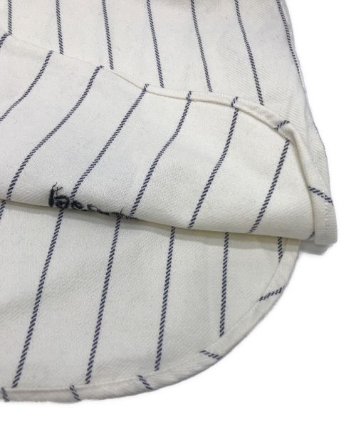 POLO SPORT（ポロスポーツ）POLO SPORT (ポロスポーツ) 90’ｓベースボールシャツ アイボリー サイズ:Mの古着・服飾アイテム