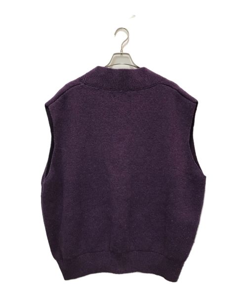 UNUSED（アンユーズド）UNUSED (アンユーズド) ニットベスト パープル サイズ:2の古着・服飾アイテム