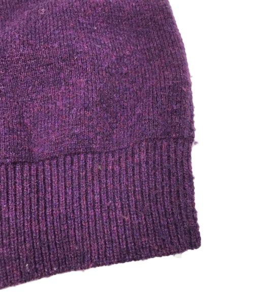 UNUSED（アンユーズド）UNUSED (アンユーズド) ニットベスト パープル サイズ:2の古着・服飾アイテム