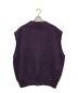 UNUSED (アンユーズド) ニットベスト パープル サイズ:2：6000円